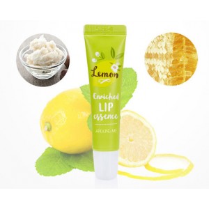 Бальзам-эссенция для губ с ароматом лимона «Welcos Around Me Enriched Lip Essence Lemon» 8,7 гр.